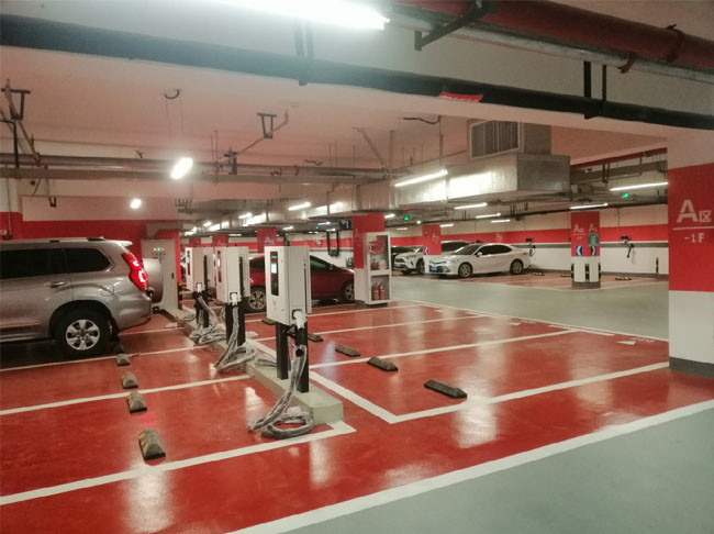 Latest company case about Commercial 40KW DC EV Charging Station