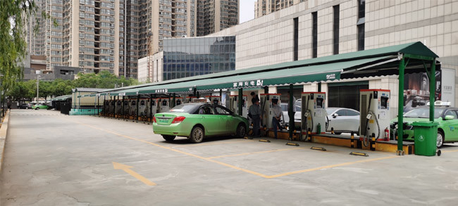 Latest company case about 30 Sets of 120KW DC Charging Stations In Xi'an