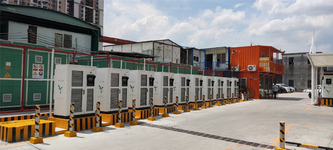 Latest company case about 10 Sets Of 360KW DC Fast Charging Stations In Guangzhou