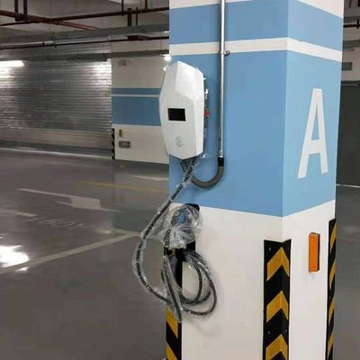 Type 2 Smart Electric Car Charger DC Floor Standing