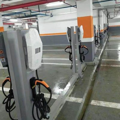 Type 2 Smart Electric Car Charger DC Floor Standing