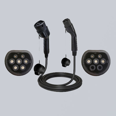 16A 11kw EV Charging Cable Extension Cord Type 2 To Type 2 EV Charging Accessories