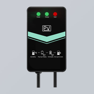 IP67 Type 2 Personal Use Wall Mounted EV Charger With Indicator Light