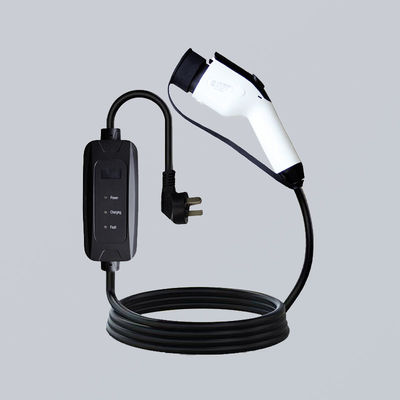 32A 250V Type1 Portable  EV Charger 7KW Plug And Play Home Charging Point