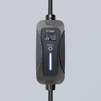 32A 250V Type1 Portable  EV Charger 7KW Plug And Play Home Charging Point
