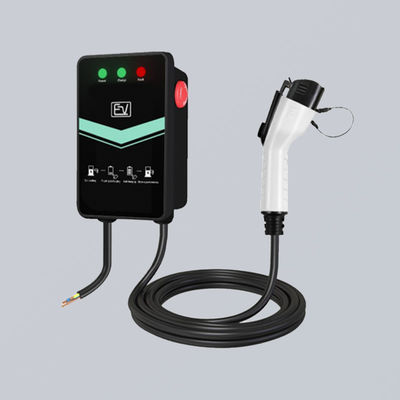 ROHS CE Type 1 7kW Home Wall Mounted EV Charger Waterproof Dustproof