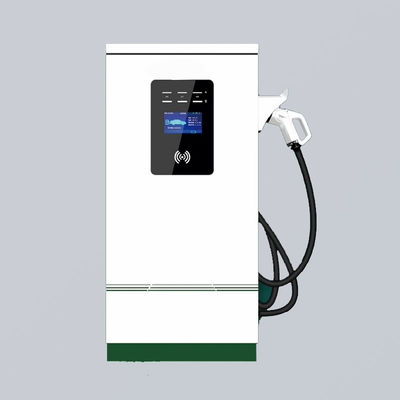 Commercial 30kW 380V CCS2 Type 2 Floor Mounted EV Charger Single Gun