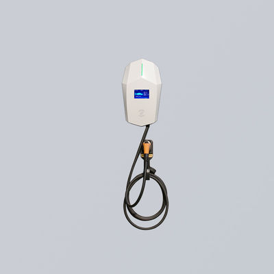 GB/T Home Wallbox Charger 7kW AC Electric Car Charger With 4.3 Inch LCD Display