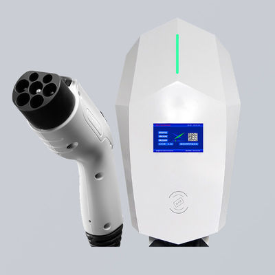 Aluminum Alloy LED/LCD Display AC EV Charger CE FCC ROHS UL Certified Product