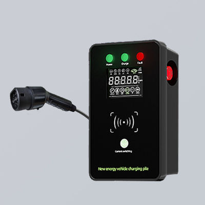 EV Charging Point CE RoHS OCPP1.6J 7kW 32A Wall Mounted Overvoltage Protection