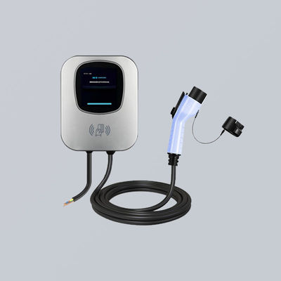 GB/T Wall Mounted EV Charger 7kw Charging Point Plug And Play