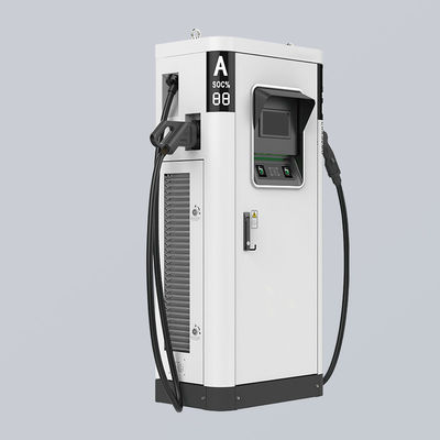 Type 2 CCS2 IP54 60kW DC Fast Charging Stations With 7 Inch Touch LCD Screen
