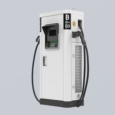 Type 2 CCS2 IP54 60kW DC Fast Charging Stations With 7 Inch Touch LCD Screen