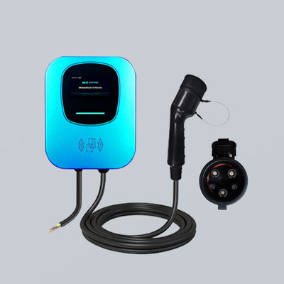 11kw 16A Type1 Wall Mounted EV Charger With LED Indicator Light