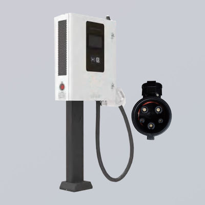 Residential Parking Lots 30kW Floor Mounted EV Charger Customizable