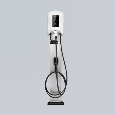 Single Phase Wall Mounted EV Charger 7kw Wallbox 4.3 Inches LCD Screen