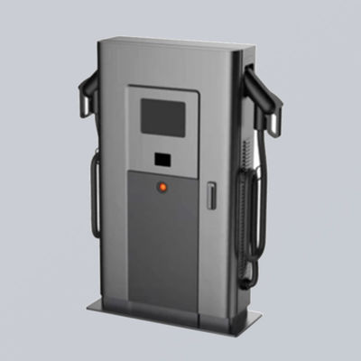 Double Guns 180KW Floor Mounted EV Charger With OCPP Lightning Protection