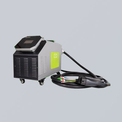 IP44 IK8 3 in 1 Smart DC EV Charger LAN WIFI 4G Replaceable Socket