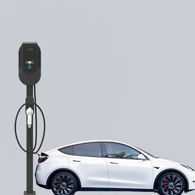 Adjustable Charging Point 7kW DC  Floor Mounted EV Charger CE