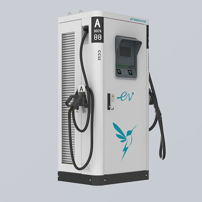 OCPP1.6J 180kW GB/T Fast DC Floor Mounted EV Charger With 7 inch Touch LCD
