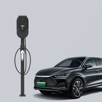 IP55 7kW 32A 3.8 Inch Display Wall Mounted EV Charger OCPP1.6