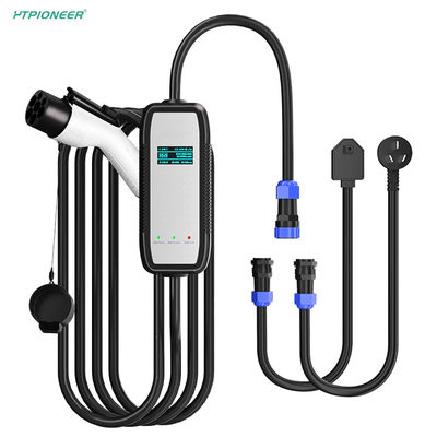 IP65 IK10 GB/T Portable EV Charger Station With 2-Year Warranty