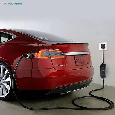 3.5kW 16A OLCD GB/T Portable EV Charger With Indicator Light And 10M Cable