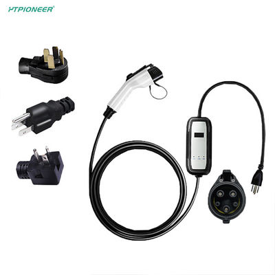 Portable Electric Vehicle Charger 6-7 Hours Universal Compatibility