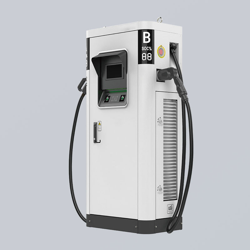Ethernet GB/T 60kW Electric Car Charging Point IP54 Rapid Ev Charger High Efficiency ​