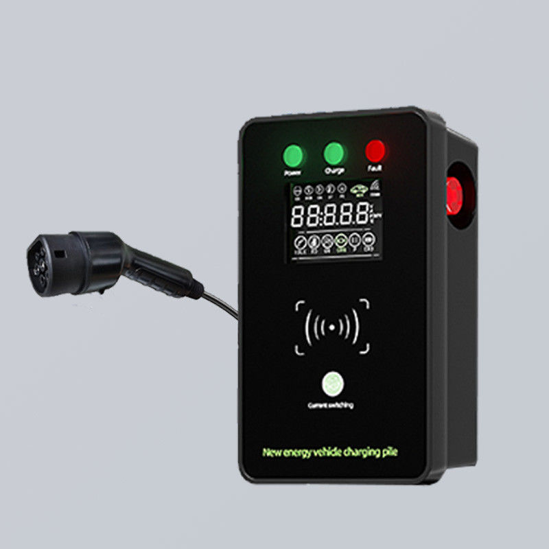 EV Charging Point CE RoHS OCPP1.6J 7kW 32A Wall Mounted Overvoltage Protection