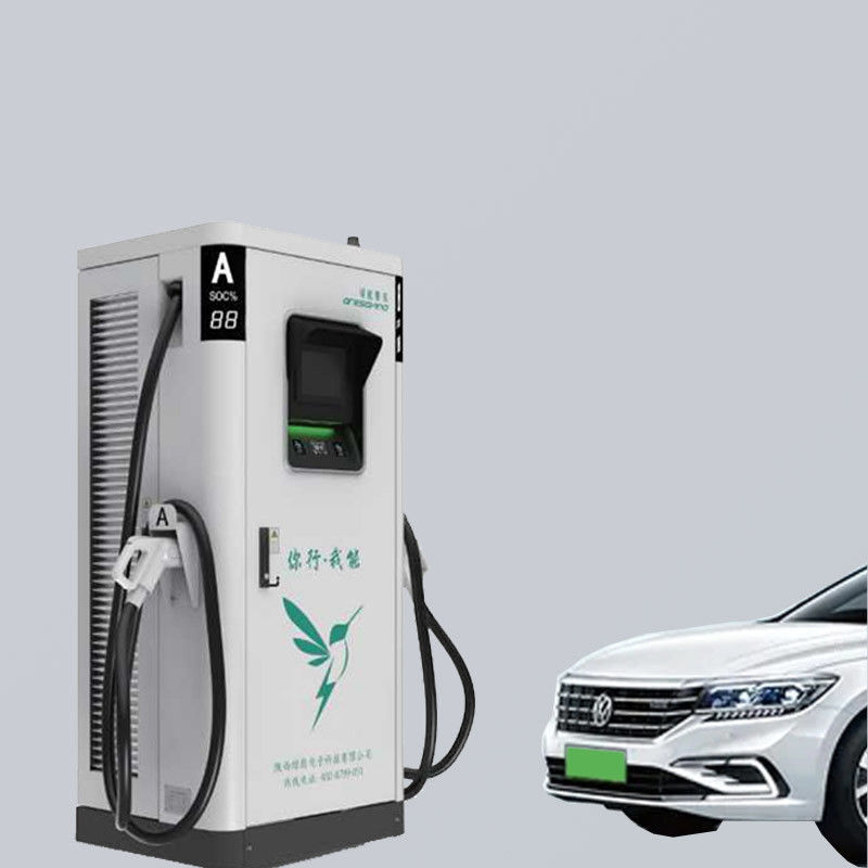 OCPP1.6J 120kW EV Charger Station Forced Air Cooling DC Fast Charging