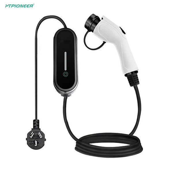 TYPE 2 Pilot Lamp 240V±10% Overvoltage Safety Features White Ev Charger